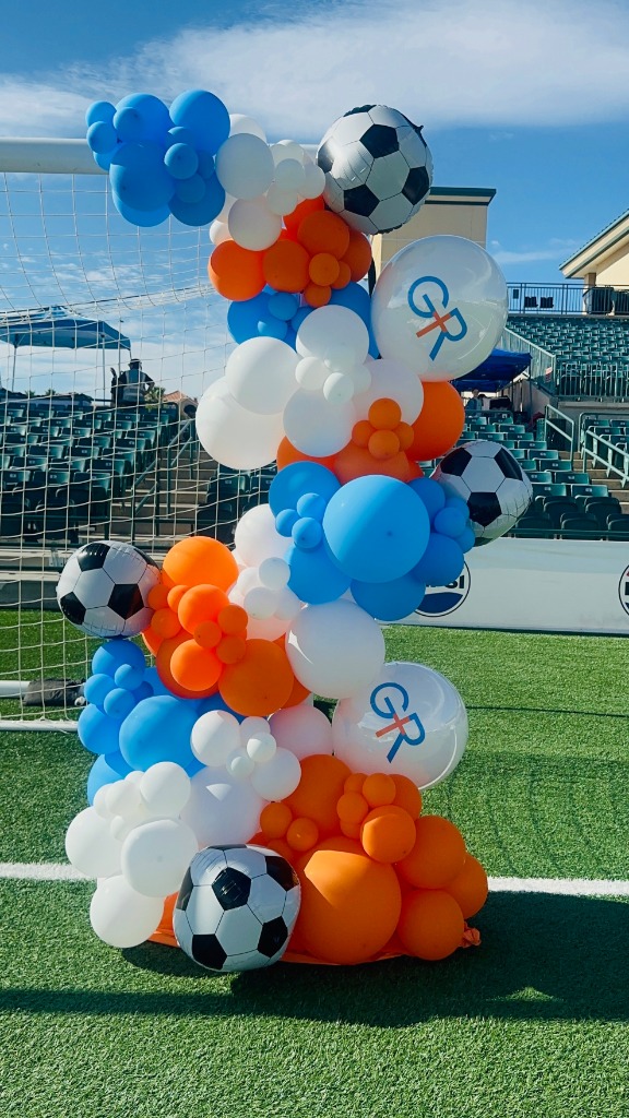 Sports & Soccer Column Installation